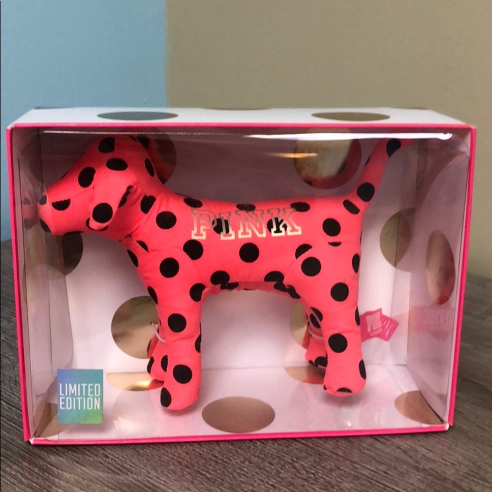 PINK Plush Mini Dog